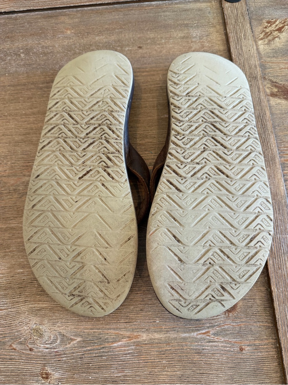 Reef Brown Men's Flip Flops - Picture 3 of 4